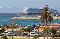 photo "View of the port in Palma"