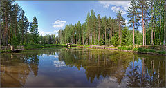 фото "Лесное озеро"