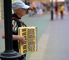 photo "Man with an accordion"