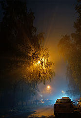 photo "НЛО и Ночное солнце"