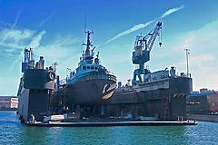 photo "Ship in overall repair"
