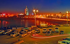 photo "City in the red light"