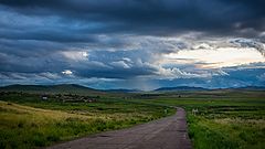 фото "Степи перед грозой"