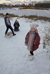 photo "Come with us sledding!"