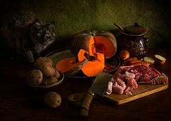 photo "About pumpkin soup"