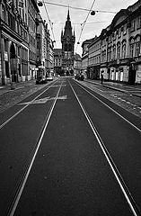 photo "Башня и улица"