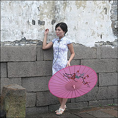 photo "Pink umbrella"