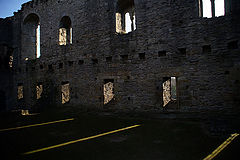 photo "Richmond castle ... Light from centuries past ..."