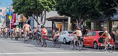 фото "The World Nude Bike Ride SF 2015"