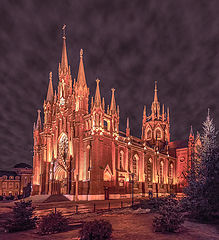 photo "Moscow catholic church"