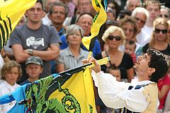 фото "flags of historical feast"