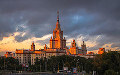 photo "Закатный МГУ"