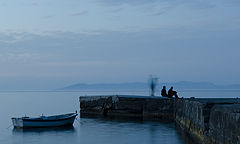photo "In the evening on the shore"