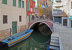 photo "The Boat's Dilemma: To Sail or Not Under the Bridge"