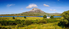 photo "Panoramic landscape with Mount Errigal"