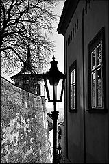 photo "Башня, фонари и окна"
