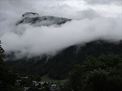 photo "Cloudy evening in Morzine"