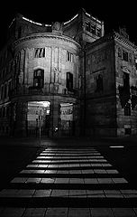 photo "Ночной дворец и переход"