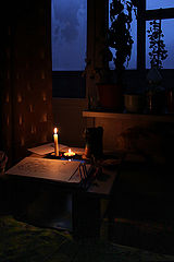 photo "An artist's place while lacking the light"