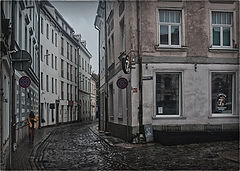 photo "Riga. Autumn. Morning. Rain."