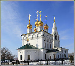 фото "Нижегородская обл. г.Бор. Знаменская церковь.1794г."
