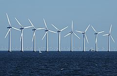 фото "The Danish Wall Of Wind Power"