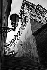 photo "Фонарь i дома"