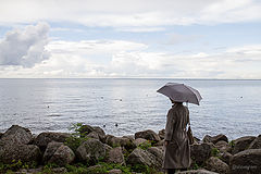 фото "Девушка с зонтиком"