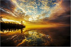 photo "Sunset on Lake Shuoniyahur"