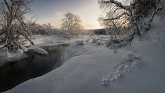 фото "сугробные берега"