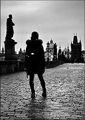 фото "Фигура на мосту"