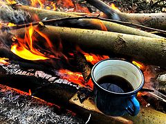 фото "By the fire"