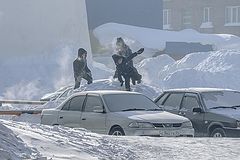 photo "Царь горы или По дороге из школы"