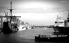 photo "in the port: new and ancient"