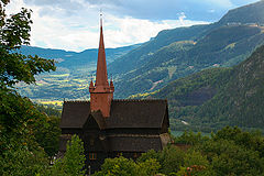 фото "Old traditional church in Norway"