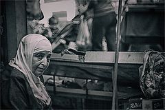 photo "Portrait of a saleswoman"