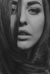 photo "Creating a portrait. Underground studio A. Krivitsky."