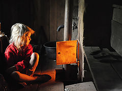 фото "Топим баню"