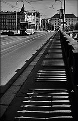 photo "Трамвай и мост"