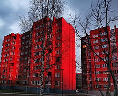 фото "Пока город спит.Окрашивая багрянцем."