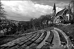 фото "Костел и амфитеатр"
