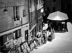  Genoa, Italy: historical center