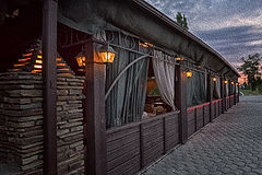 photo "Evening cafe"