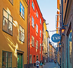 фото "Туристы в Стокгольме"