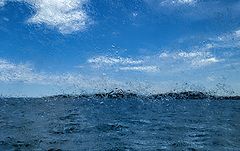 photo "The Waves Beat into the Ship"