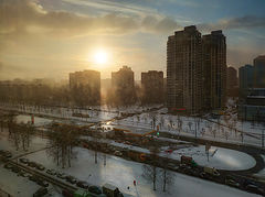 фото "Солнечный снег"