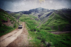 photo "The road to Khinalig"