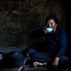  Tibetan man: Sincere eyes