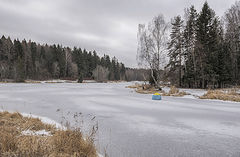 фото "Один на реке"