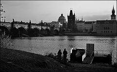 фото "Утро на реке Влтаве"